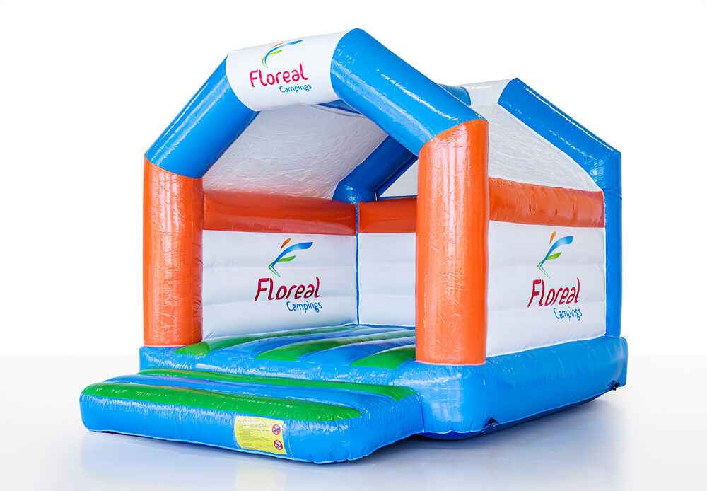 Wykonane na zamówienie nadmuchiwane kempingi Floreal - dmuchane zamki ramowy w różnych kolorach i rozmiarach w JB Dmuchańce Polska. Zamów teraz darmowy projekt nadmuchiwanego zamku do skakania we własnej identyfikacji wizualnej